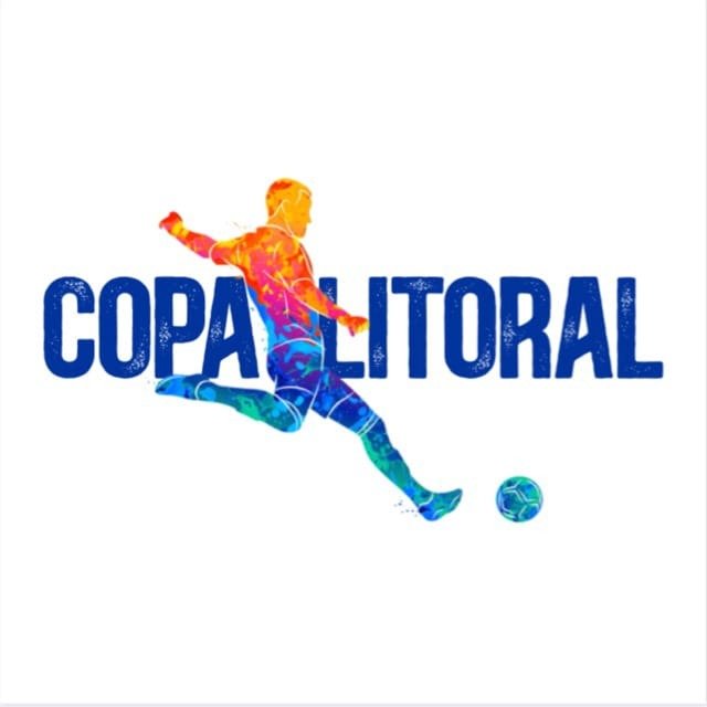 Arte oficial da 6ª Copa Litoral 2026
